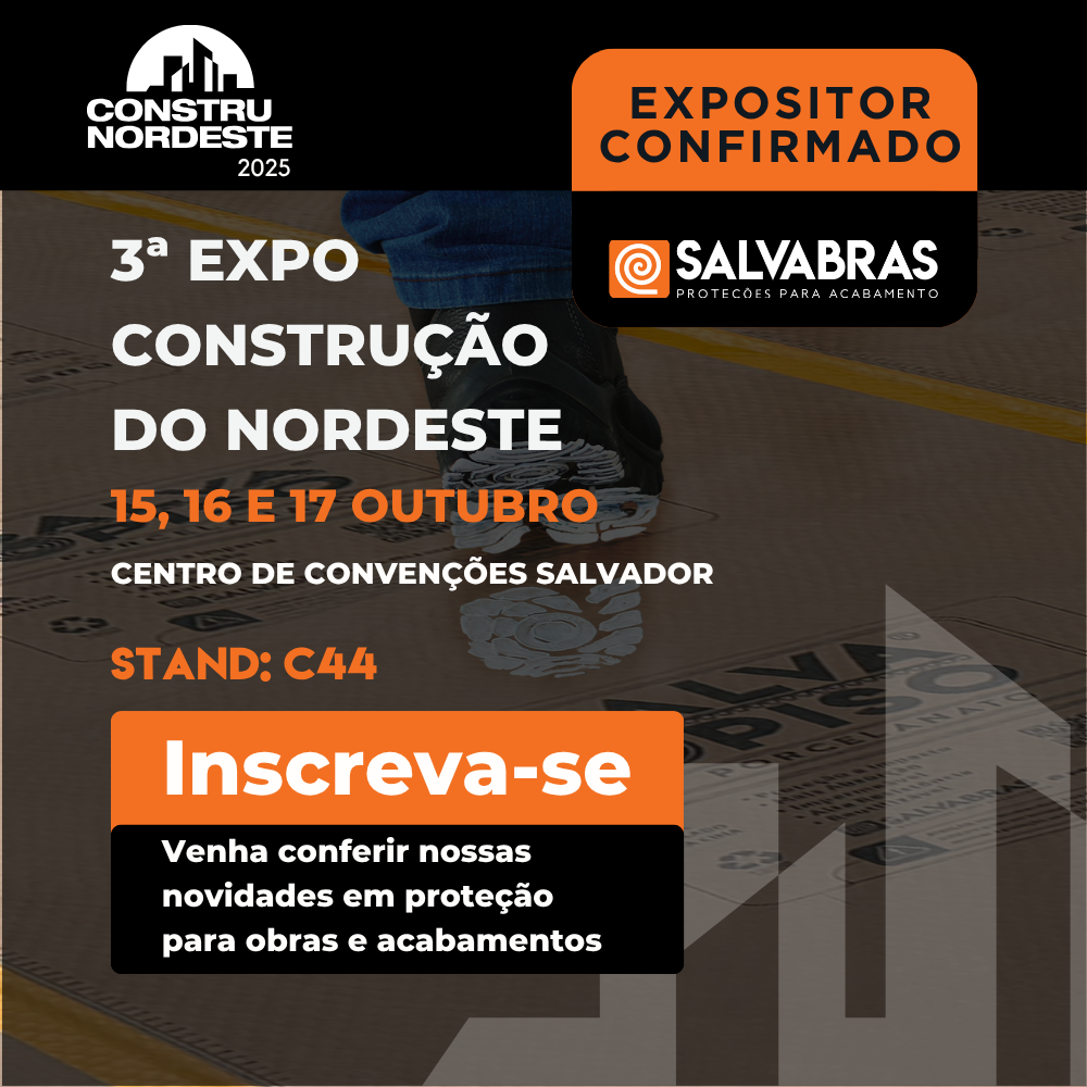 Venha visitar nosso stand na construnordeste