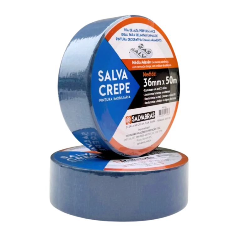 Salva crepe azul 36mmx50m