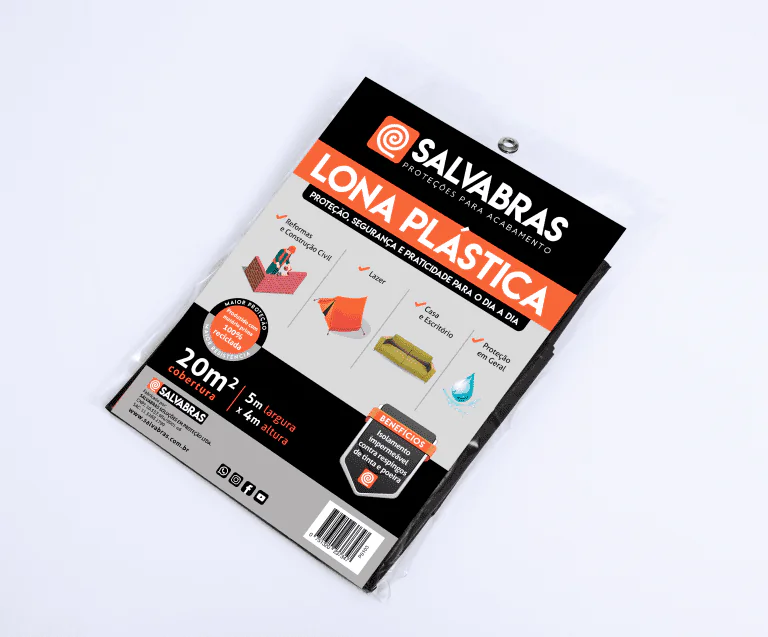 P00033 Lona Plastica 5x4m
