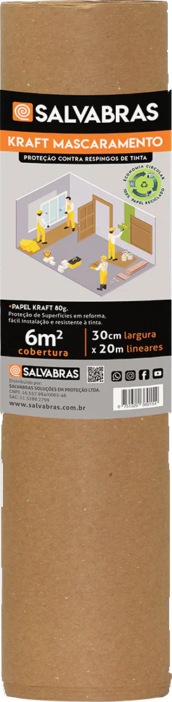 P00045 Kraft Mascaramento 0,3x20m