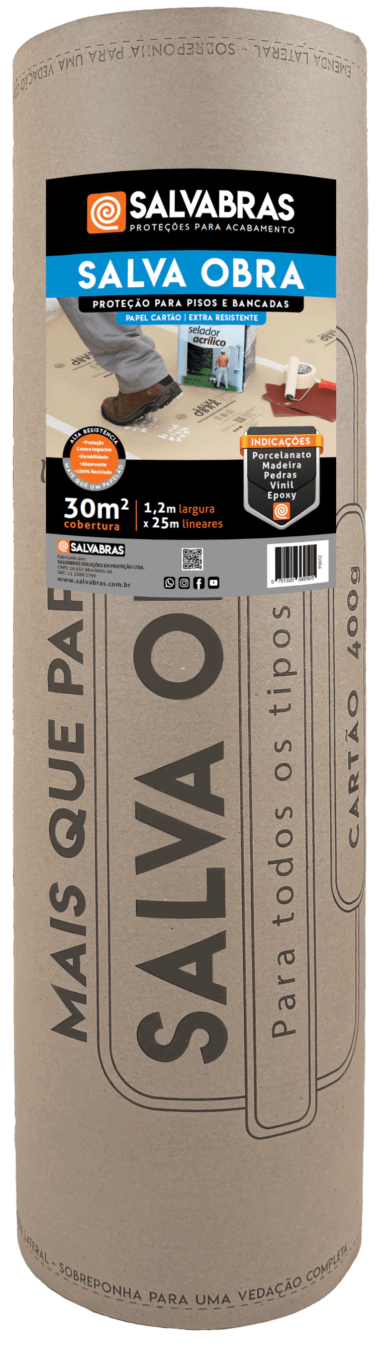 P00012 Salva Obra Extra Resistente 1,2x25