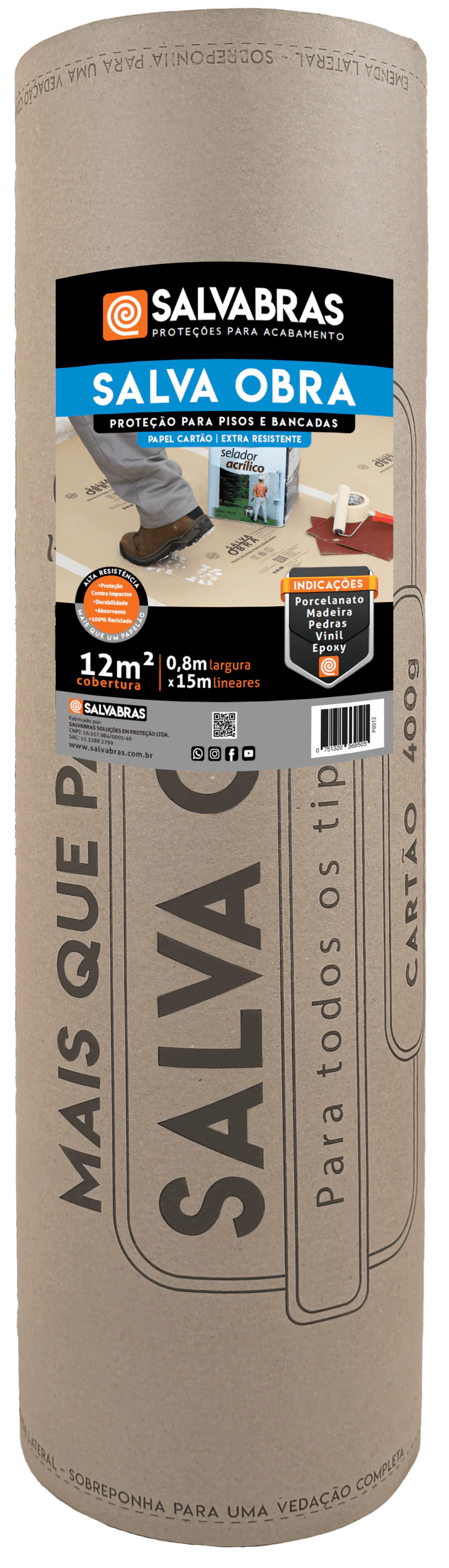 P00014 Salva Obra Extra Resistente 0,8x15